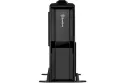 SST-ML08B-H carcasa de ordenador Small Form Factor (SFF) Negro, Caja de sobremesa