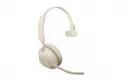 Jabra Evolve2 65 Auricular Monoaural Bluetooth/USB-C Beige