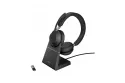 Jabra Evolve2 65 Auriculares Inalámbricos Negros + Soporte de Carga USB