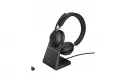 Jabra Evolve2 65 Auriculares Inalámbricos Negros + Soporte de Carga USB-C