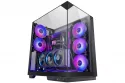 Mars Gaming Mc-3gf Torre Atx Triple Cristal Templado 2 Ventiladores Argb 120mm Usb-c Negro