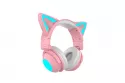 Kinsi 2S Auriculares Gaming RGB Cat Ear Rosas