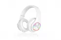 Kinsi B39 Auriculares Inalámbricos Bluetooth HiFi RGB Blancos