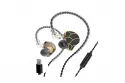 Kinsi H818 Auriculares de Botón InEar Negros/Dorados
