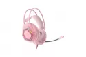 Kinsi HS601 Auriculares Gaming RGB Rosas