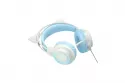 Kinsi SY-G35 Auriculares Gaming RGB con Orejas Azul