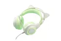Kinsi SY-G35 Auriculares Gaming RGB con Orejas Verde