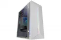 Mars Gaming Mc-blaze Caja Pc Atx Ventilador Frgb 80mm Tira Led Rgb Frontal Blanco