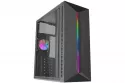 Mars Gaming Mc-blaze Caja Pc Atx Ventilador Frgb 80mm Tira Led Rgb Frontal Negro