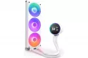 NZXT Kraken Elite 360 RGB Kit Refrigeración Líquida con Pantalla IPS 360mm Blanco