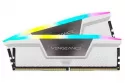 Corsair Vengeance RGB 64GB (2x32GB) DDR5 6000MHz CL30 Dual Profile Blanca - Memoria RAM