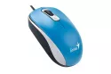 Genius DX-110 Ratón Óptico 1000 DPI Azul