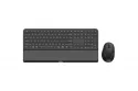 Philips SPT6607B/16 Combo Teclado y Ratón 3200 DPI Inalámbricos Bluetooth Negros