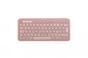Teclado Logitech K380S Pebble Keys Bluetooth Rosa