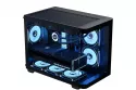 Caja Micro-ATX Aerocool P300C ARGB Vidrio Templado Negro