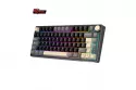 Teclado para Mac y Windows Royal Kludge R75 ISO-ES RGB Hot-Swappable Switch Brown Phantom