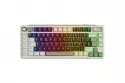 Teclado para Mac y Windows Royal Kludge RKL75 ISO-ES RGB Hot-Swappable Switch Beige Wireless Mokko Grey