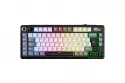 Teclado para Mac y Windows Royal Kludge RKL75 ISO-ES RGB Hot-Swappable Switch Cream Wireless Knight Black