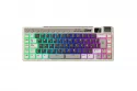 Teclado para Mac y Windows Royal Kludge RKM70 ISO-ES RGB Hot-Swappable Switch Cream Wireless Mokko Grey