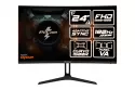 PcCom Elysium Monitor gaming 23.6" VA FHD 180Hz Adaptive Sync Curva