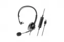Auriculares Axtel con cable USB-C monoaural con Cancelación de Ruido y micrófono