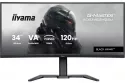 iiyama G-MASTER GCB3482WQSU-B1 34" VA UltraWide QHD 120Hz HDR400 Adaptive Sync Curvo USB-C