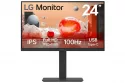Monitor LG 24BA650 24" IPS FullHD 1080p 100Hz KVM Altavoces Ergonomía VESA USB-C HDMI DP