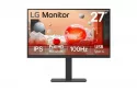 Monitor LG 27″ 1080p 100Hz IPS USB-C 65W KVM Altavoces RJ45 VESA Profesional