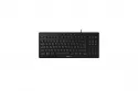 Teclado de tijera CHERRY STREAM KEYBOARD TKL QWERTY USB silencioso negro