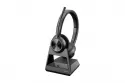 Auricular POLY Savi 7320 Office Inalámbrico DECT, Estéreo, Cancelación Ruido, 180m, 13h, Negro