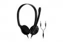 Auriculares Epos con cable, cancelación de ruido, micrófono y 2 Jack 3.5 mm negros