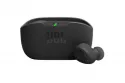 Auriculares JBL inalámbricos Bluetooth Vibe Buds con micrófono, Deep Bass y resistencia IP54 negros