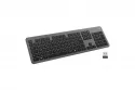 Teclado Ewent EW3296 Inalámbrico Bluetooth Completo Retroiluminado Bajo Perfil Negro/Gris