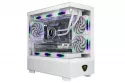 Caja Keep Out XC-301W Glass Micro-ATX/ITX Blanca Vidrio Templado ARGB 420mm GPU