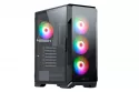 Caja PC Gaming Keep Out XC-901 PRO Cristal Templado ARGB ATX/E-ATX/Micro-ATX/ITX Negra