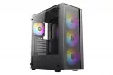 Torre PC Gaming Antec AX65 ARGB Midi Tower Negro ATX/ITX/micro ATX Ventana Lateral 4x Ventiladores RGB