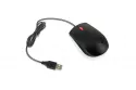 Ratón Lenovo 4Y51M03357 Ambidextro Óptico 1600 DPI USB tipo A Negro Cable 1.8m