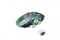 Mouse Gaming Inalámbrico RGB 2.4G Recargable 2400DPI Clic Silencioso Ergonómico
