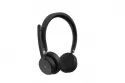 Auricular Lenovo Wireless VoIP Binaural Bluetooth 5.3 Cancelación Ruido 60h Negro