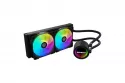 Kit de refrigeración líquida Genesis NLG-2319 Negro 2 Ventiladores RGB Multicolor