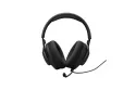 Auriculares JBL con cable Quantum 100M2 sonido envolvente, micrófono desmontable y negro
