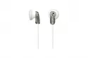 Auriculares Sony con cable, graves potentes, intraurales, gris y blanco, sin micrófono