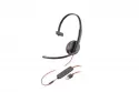 Auriculares HP con cable USB-A y micrófono profesional Blackwire C3215 negros
