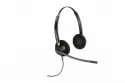Auriculares Poly con cable Quick Disconnect, micrófono boom, cancelación de ruido, negro