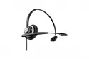 Auriculares Poly con cable USB-A y cancelación de ruido, micrófono boom, negro y plata