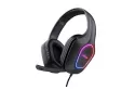 Auriculares Trust con cable 3.5mm/USB y micrófono para gaming con luces LED