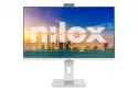 Monitor Nilox NXM24RWEB02W 24" Full HD 120Hz IPS Blanco Altavoces y Cámara Integrados Pivot VESA