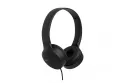 Auriculares JVC con cable USB-C plegables supraaurales negros, ideales para Hi-Fi