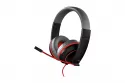 Gioteck XH100 S Auriculares Gaming Multiplataforma Negro/Rojo