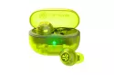 JLab Go Pop ANC Auriculares Bluetooth TWS con Cancelación Activa de Ruido Verde Transparente